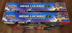 Lot of 2 - Pokemon TCG Mega Lucario ex Premium Figure Collection Box - Sealed - Image 5