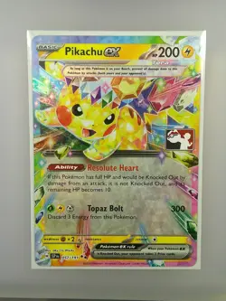 Pikachu EX #057/191 - Pokemon TCG - NM Foil - Prize Pack Series 7 - Stamp Promo - Image 1