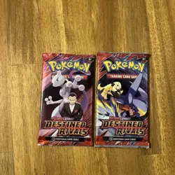 POKEMON TCG: Scarlet & Violet Destined Rivals Booster Packs (8) SEALED-BRAND NEW - Image 3
