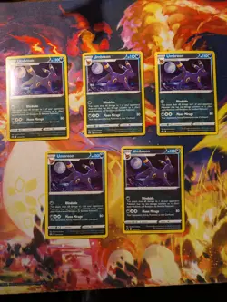 2021 Pokemon SWSH Black Star Promo Evolving Skies Blister Umbreon #129 5 pack - Image 1
