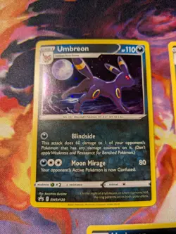 2021 Pokemon SWSH Black Star Promo Evolving Skies Blister Umbreon #129 5 pack - Image 2