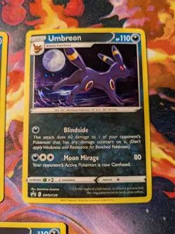2021 Pokemon SWSH Black Star Promo Evolving Skies Blister Umbreon #129 5 pack - Image 4