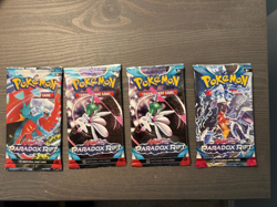 Pokemon TCG Scarlet & Violet Paradox Rift Sealed Booster Pack Lot of 4 - Image 1