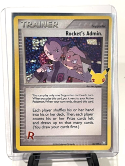 Pokemon Rocket's Admin. Trainer EX Team Rocket Returns 86/109 LP - Image 1