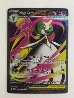 Pokemon TCG Mega Evolutions Full Art Mega Gardevoir EX 159/132 Near Mint - Image 1