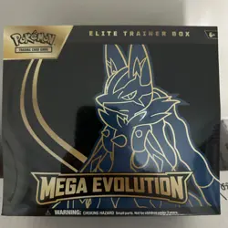 Pokemon TCG Mega Evolution Lucario Elite Trainer Box ETB Sealed NEW - Image 1