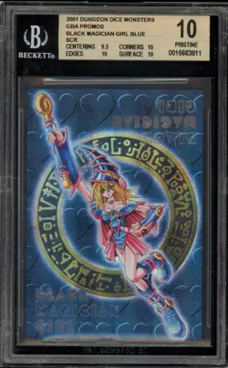 Yu-Gi-Oh! Dark (Black) Magician Girl Blue DDM Secret Rare Promo BGS 10 Pristine - Image 1