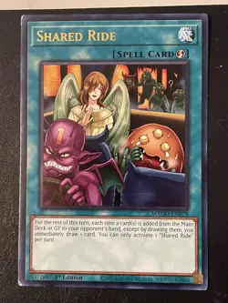 Shared Ride Maximum Gold Yugioh #MAGO-EN079 Rare - Image 1
