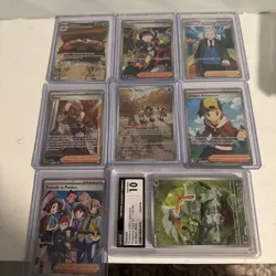 Pokemon Card Lot Trainers IRs Ex, Slab! 50+ - Image 1