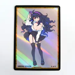 HEX MANIAC Waifu Anime Card LIMITED 1/1 Custom TCG Holo T12472 - Image 1