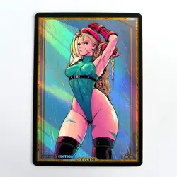 CAMMY WHITE Waifu Anime Card LIMITED 1/1 Custom TCG Holo T12498 - Image 1