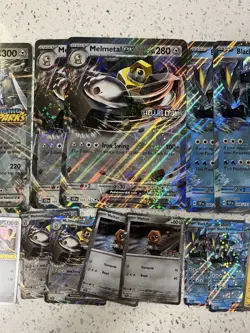 Pokemon Jumbo EX Card Lot - 8 Oversized Cards - Archaludon, Reshiram, Melmetal - Image 4