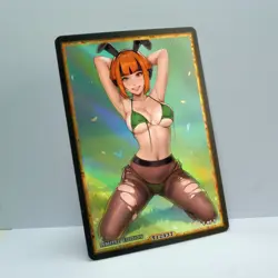 GARDENIA Waifu Anime Card LIMITED 1/1 Custom TCG Holo Goddess Story ACG T12437 - Image 2