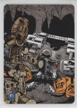 2001 LEGO Bionicle - Quest for the Masks Trading Card Game Rahi Challenge Manas - Image 1
