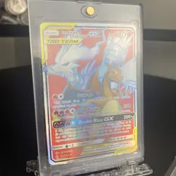 Pokemon TCG Reshiram Charizard GX Full Art Card 194/214 Unbroken Bonds - Image 1