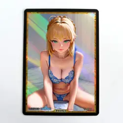 Waifu Anime Card LIMITED 1/1 Custom TCG Holo Goddess Story ACG T12423 - Image 1