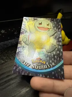 Squirtle #7 - 1999 Topps - Chrome Holo Pokemon Cards - Image 3
