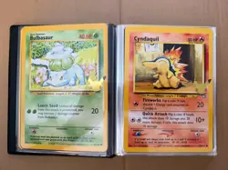 Pokemon First Partner Pack 25th Anniversary Jumbo Card Set COMPLETE w/ Binder - Image 4