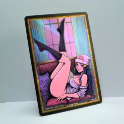 DAWN Waifu Anime Card LIMITED 1/1 Custom TCG Holo Goddess Story ACG T12505 - Image 2