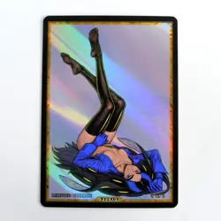 GEETA Waifu Anime Card LIMITED 1/1 Custom TCG Holo Goddess Story ACG T12469 - Image 1