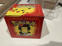 Pokemon Pikachu 23k Gold Plated Trading Card & Pokeball Burger King Sealed - Image 2