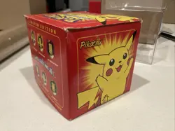 Pokemon Pikachu 23k Gold Plated Trading Card & Pokeball Burger King Sealed - Image 4