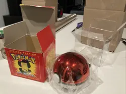 Pokemon Pikachu 23k Gold Plated Trading Card & Pokeball Burger King Sealed - Image 5
