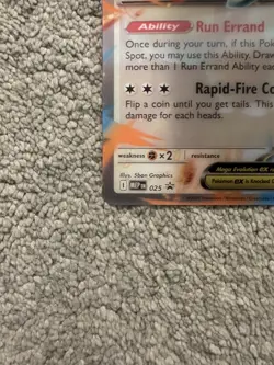 Pokemon TCG Mega Kangaskhan ex JUMBO MEP 025 Lenticular Promo Card NM/M - Image 4