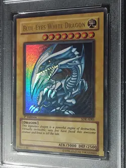 Blue Eyes White Dragon 1st Edition Holo Australia SDK-A001 YuGiOh Card PSA 3 - Image 4