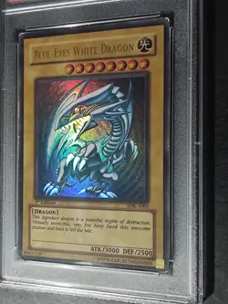 Blue Eyes White Dragon 1st Edition Holo Australia SDK-A001 YuGiOh Card PSA 3 - Image 5