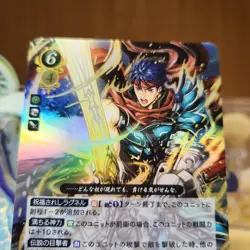 LP Fire Emblem Cipher TCG Ike B17-061 R Holo Japanese Radiant Dawn Anime Card - Image 2