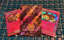 *Special** Pokemon Item & Aegislash 177/185 VMAX Ultra Rare Full Art 3+ card lot - Image 1