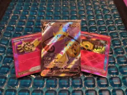 *Special** Pokemon Item & Aegislash 177/185 VMAX Ultra Rare Full Art 3+ card lot - Image 3
