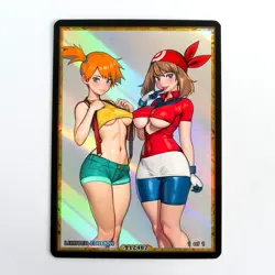 MAY MISTY Waifu Anime Card LIMITED 1/1 Custom TCG Holo T12487 - Image 1