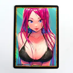 JESSIE Waifu Anime Card LIMITED 1/1 Custom TCG Holo Goddess Story ACG T12514 - Image 1