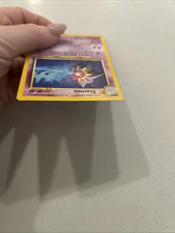 Pokemon TCG Starmie Neo Revelation Non-Holo Rare Card 25/64 Vintage - Image 4