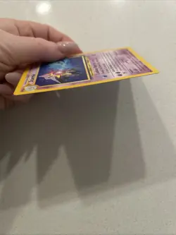 Pokemon TCG Starmie Neo Revelation Non-Holo Rare Card 25/64 Vintage - Image 5