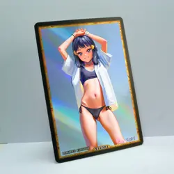 DAWN Waifu Anime Card LIMITED 1/1 Custom TCG Holo Goddess Story ACG T12501 - Image 2