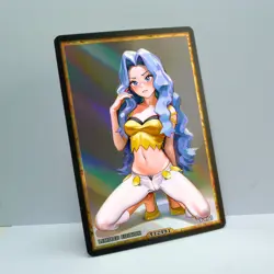KAREN Waifu Anime Card LIMITED 1/1 Custom TCG Holo Goddess Story ACG T12491 - Image 2