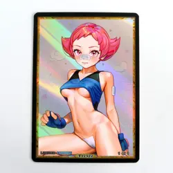 MAY MAYLENE Waifu Anime Card LIMITED 1/1 Custom TCG Holo T12522 - Image 1