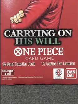 One Piece- OP13 - Carrying On His Will **Sealed** 12 Card Booster Pack [English] - Image 3