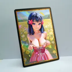 DAWN Waifu Anime Card LIMITED 1/1 Custom TCG Holo Goddess Story ACG T12504 - Image 2