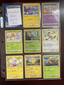 Pokemon McDonald's Match Battle 2022 Complete Card Set - Image 1