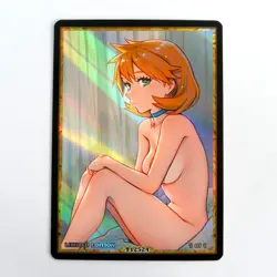 MISTY Waifu Anime Card LIMITED 1/1 Custom TCG Holo Goddess Story ACG T12524 - Image 1