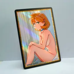MISTY Waifu Anime Card LIMITED 1/1 Custom TCG Holo Goddess Story ACG T12524 - Image 2