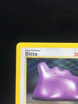 Pokemon TCG Ditto 1st Edition Rare Holo Card #3/62 Fossil #3 - Image 2