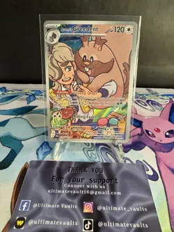 Pokemon TCG: Arven's Greedent Holo Card 205/182 Sv10: Destined Rivals NM - Image 1