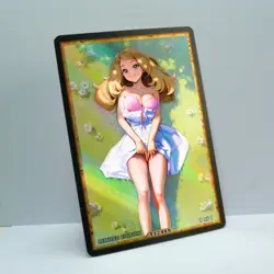 SERENA Waifu Anime Card LIMITED 1/1 Custom TCG Holo Goddess Story ACG T12449 - Image 2
