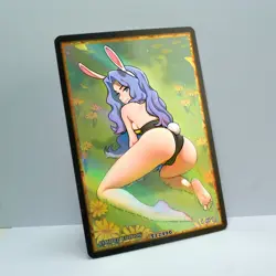 KAREN Waifu Anime Card LIMITED 1/1 Custom TCG Holo Goddess Story ACG T12490 - Image 2