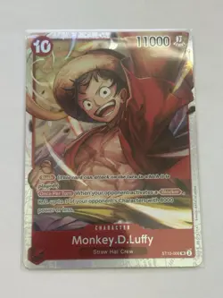 Monkey.D.Luffy - ST10-006 - Super Rare - NM - English - One Piece Card Game - Image 1